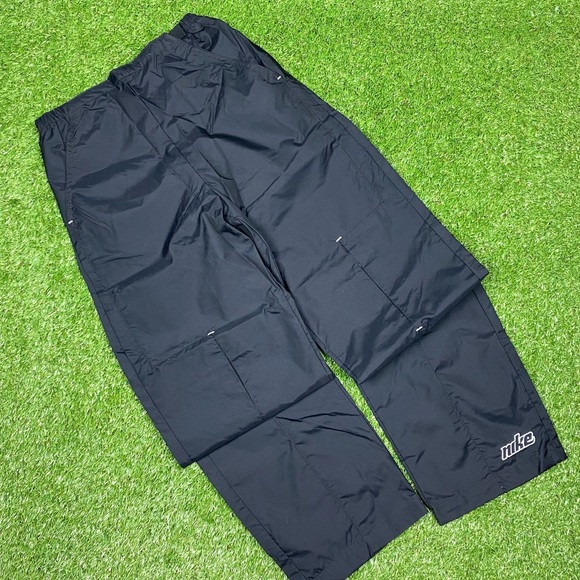 Vintage Y2K nike gray tag windbreaker pants fits women’s size small - Picture 6 of 7